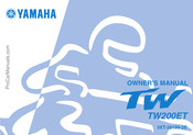 Yamaha TW200ET Owner's Manual