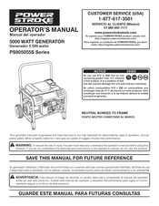Power Stroke PS905055S Series Operator's Manual