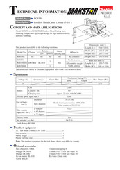 Makita MAKSTAR BCS550RF Technical Information