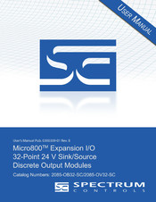 Spectrum Controls Micro800 2085-OV32-SC User Manual