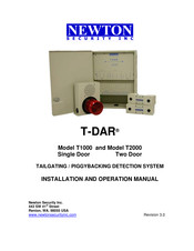 Newton Security T-DAR T2000 Installation And Operation Manual