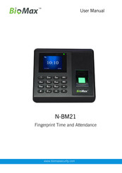 BioMax N-BM21 User Manual