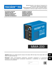 Solaris MMA-200 User Manual