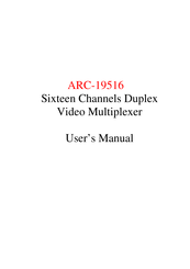 ArcVision Technology ARC-19516 User Manual