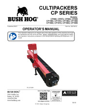 Bush Hog CP Series Operator's Manual