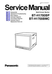 Panasonic BTH1700BP - IND. MONITOR Service Manual