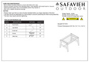 Safavieh Outdoor PAT7076 Manual
