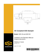GSi GCE 45 Installation And Operation Manual