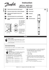 Danfoss AKS 41 Instructions Manual