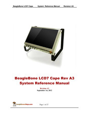BeagleBone LCD7 Cape Reference Manual