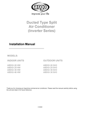 Argo ABDGI 30 HW Installation Manual