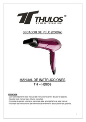 Thulos TH-HD809 Instruction Manual