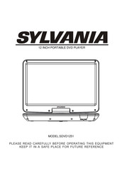 Sylvania SDVD1251 Manual