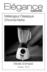 Toastess Elegance TB-10 Instruction Booklet