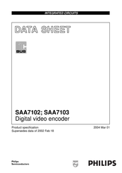 Philips SAA7102 Datasheet