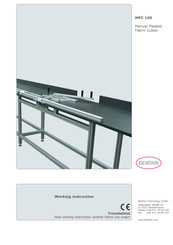 Benthin MPC 100 Working Instruction