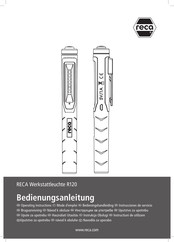 RECA R120 Operating Instructions Manual