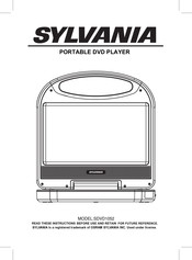 Sylvania SDVD1052 Instructions Manual