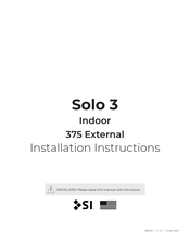 Screen Innovations Solo 3 Installation Instructions Manual