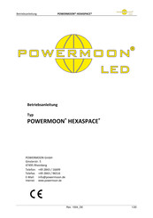 POWERMOON HEXASPACE Operating	 Instruction