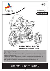 Avson 370-211V80 Assembly Instruction Manual