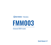 Teltonika FMM003 Quick Manual