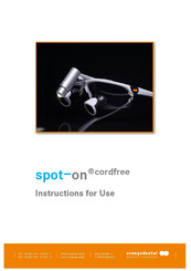 orangedental spot-on cordfree Instructions For Use Manual