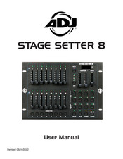 ADJ STAGE SETTER 8 User Manual