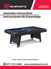 MD SPORTS BL084Y19005 Assembly Instructions Manual