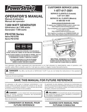 PowerStroke PS10700 Series Operator's Manual