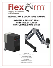 FlexArm GH-60 Installation & Operation Manual