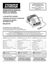 Power Stroke PSL0CH181 Operator's Manual