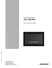 janitza JPC 100-PRO User Manual And Technical Data