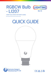 EDM LI207 Quick Manual