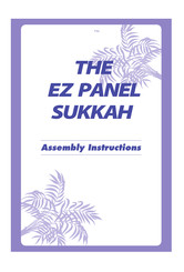 Sukkah Center EZ PANEL Assembly Instructions Manual