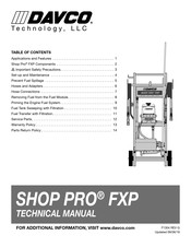 Davco SHOP PRO FXP Technical Manual