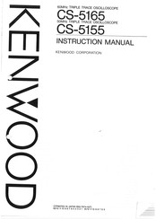 Kenwood CS-5165 Instruction Manual