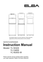 Elba YL1635S-W Instruction Manual