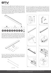 GTV LD-HR2X18W12-30 Assembly Instruction Manual