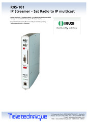 IKUSI RNS-101 Manual