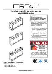 Ortal 77HH Series Installation And Operation Manual