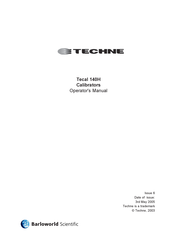 Bibby Sterilin Techne 140H Operator's Manual