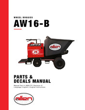 allen AW16-B Parts & Decals Manual