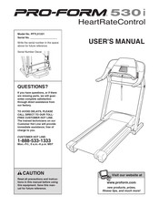 Pro-Form PFTL51331 User Manual