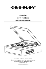 Crosley CR6042A Instruction Manual