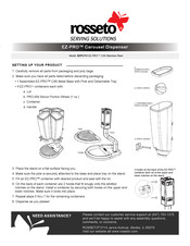 Rosseto EZ-PRO EZP2753 Quick Start Manual