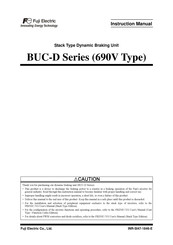 Fuji Electric BUC S-69D Instruction Manual
