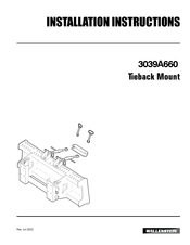 Wallenstein 3039A660 Installation Instructions Manual
