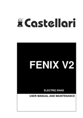 Castellari FENIX V2 User Manual And Maintenance