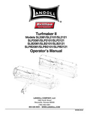 Landoll SLB2081 Operator's Manual